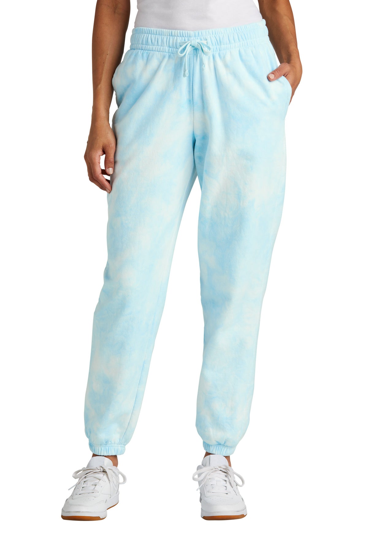 Port & Co  Women's Beach Wash ® Cloud Tie-Dye Sweatpant LPC140P