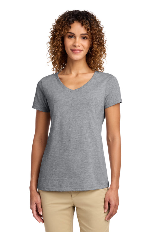 Port & Co™ Women's Fan Favorite V-Neck Tee. LPC450V