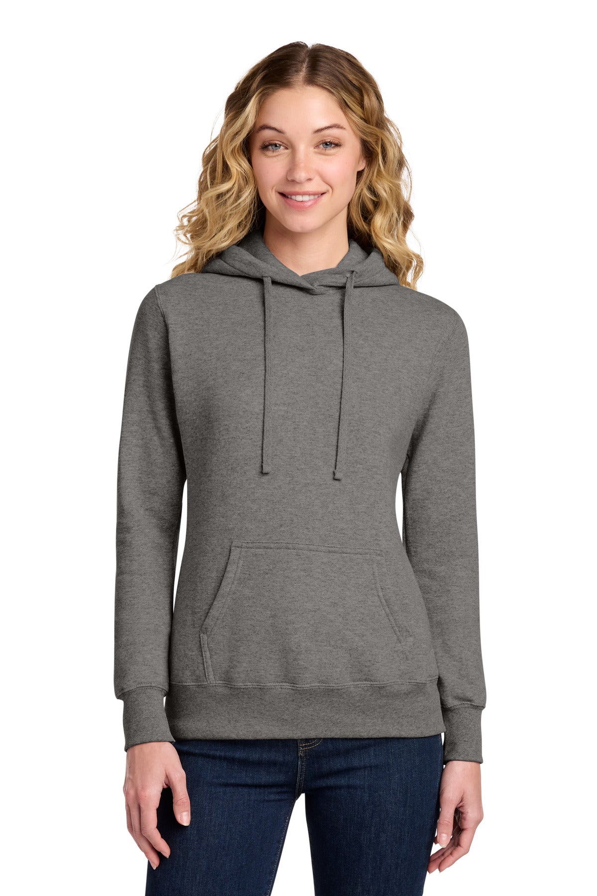 Port & Co Women's Core Fleece Pullover Hooded Sweatshirt LPC78H