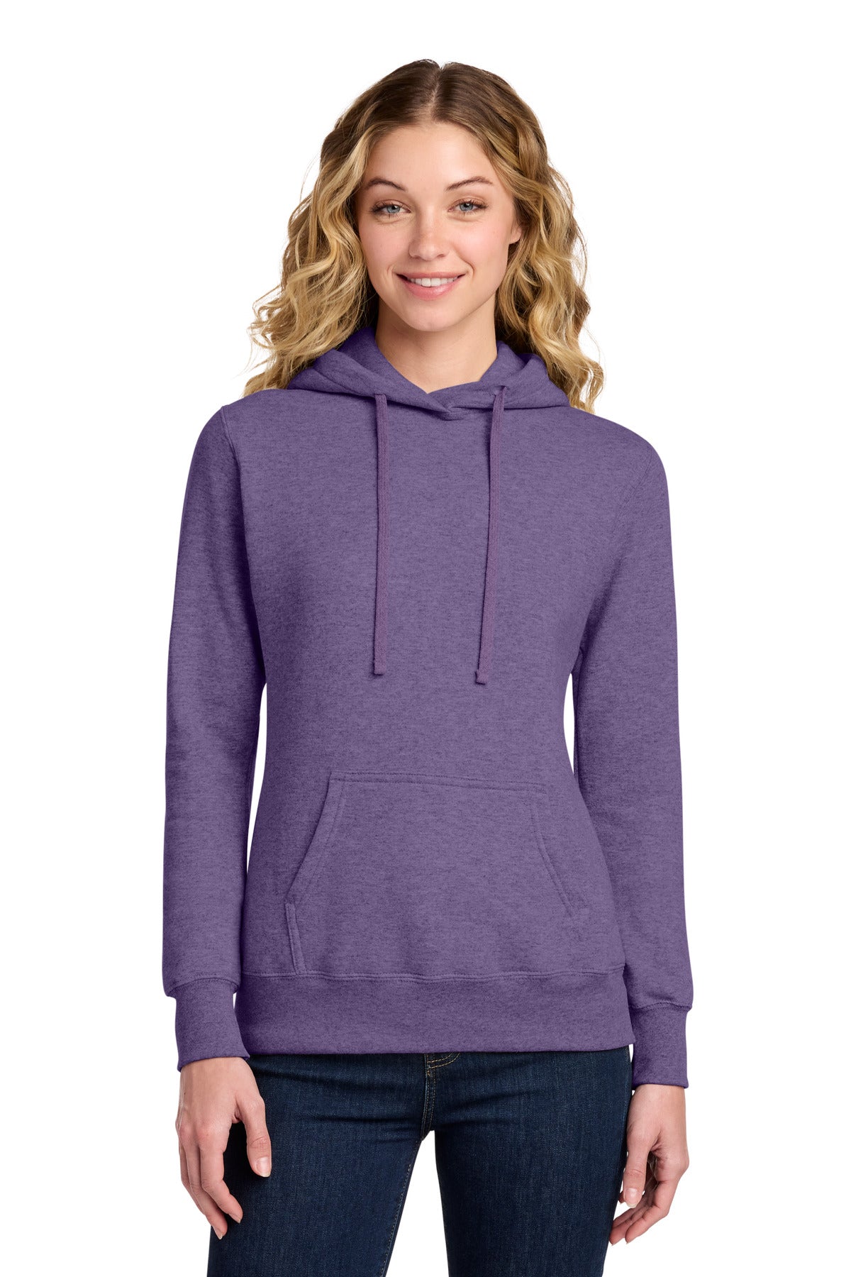 Port & Co Women's Core Fleece Pullover Hooded Sweatshirt LPC78H