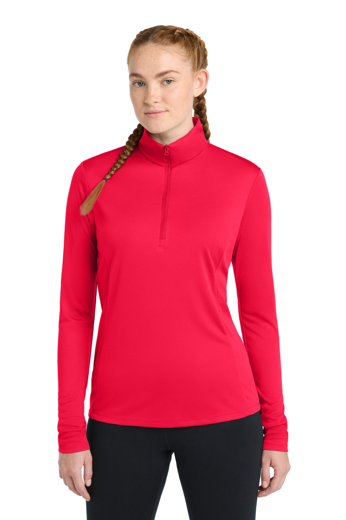Sport-Tek® Women's PosiCharge® Competitor 1/4-Zip Pullover. LST357
