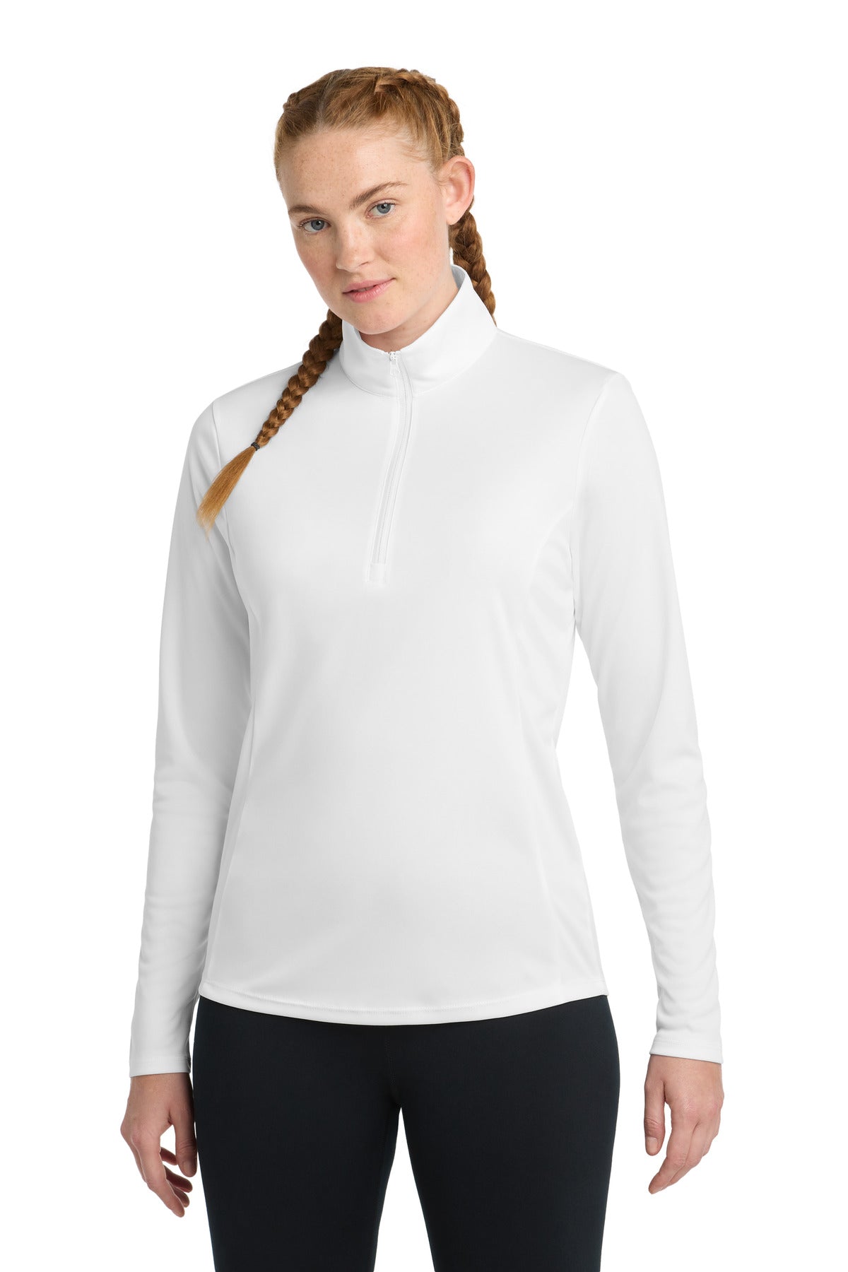 Sport-Tek® Women's PosiCharge® Competitor 1/4-Zip Pullover. LST357