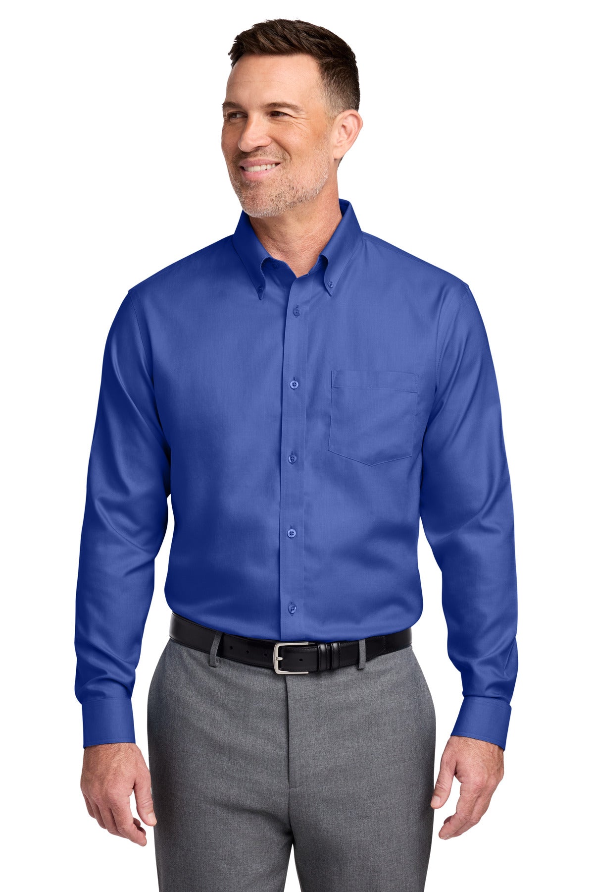 Brooks Brothers® Tall Wrinkle-Free Stretch Nailhead Shirt TBB18002