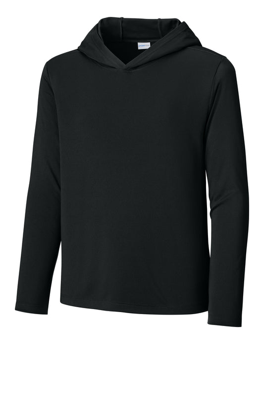 Sport-Tek® Youth Posi-UV® Pro Long Sleeve Hoodie YST420LSH