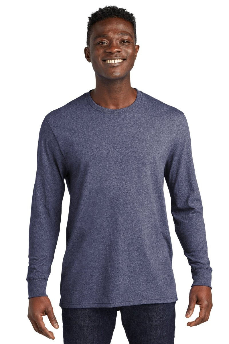 AllmadeÂ® Unisex Long Sleeve Recycled Blend Tee AL6204 - uslegacypromotions