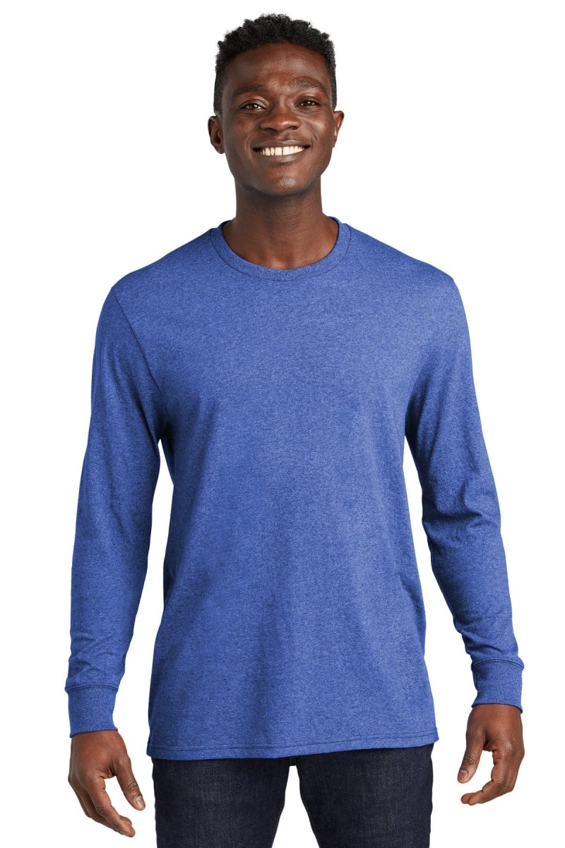 AllmadeÂ® Unisex Long Sleeve Recycled Blend Tee AL6204 - uslegacypromotions