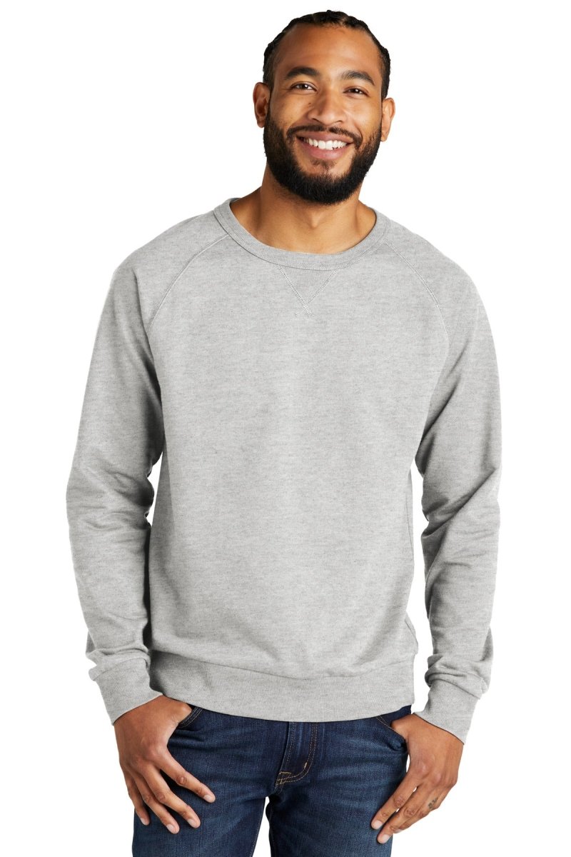 AllmadeÂ® Unisex Organic French Terry Crewneck Sweatshirt AL4004 - uslegacypromotions