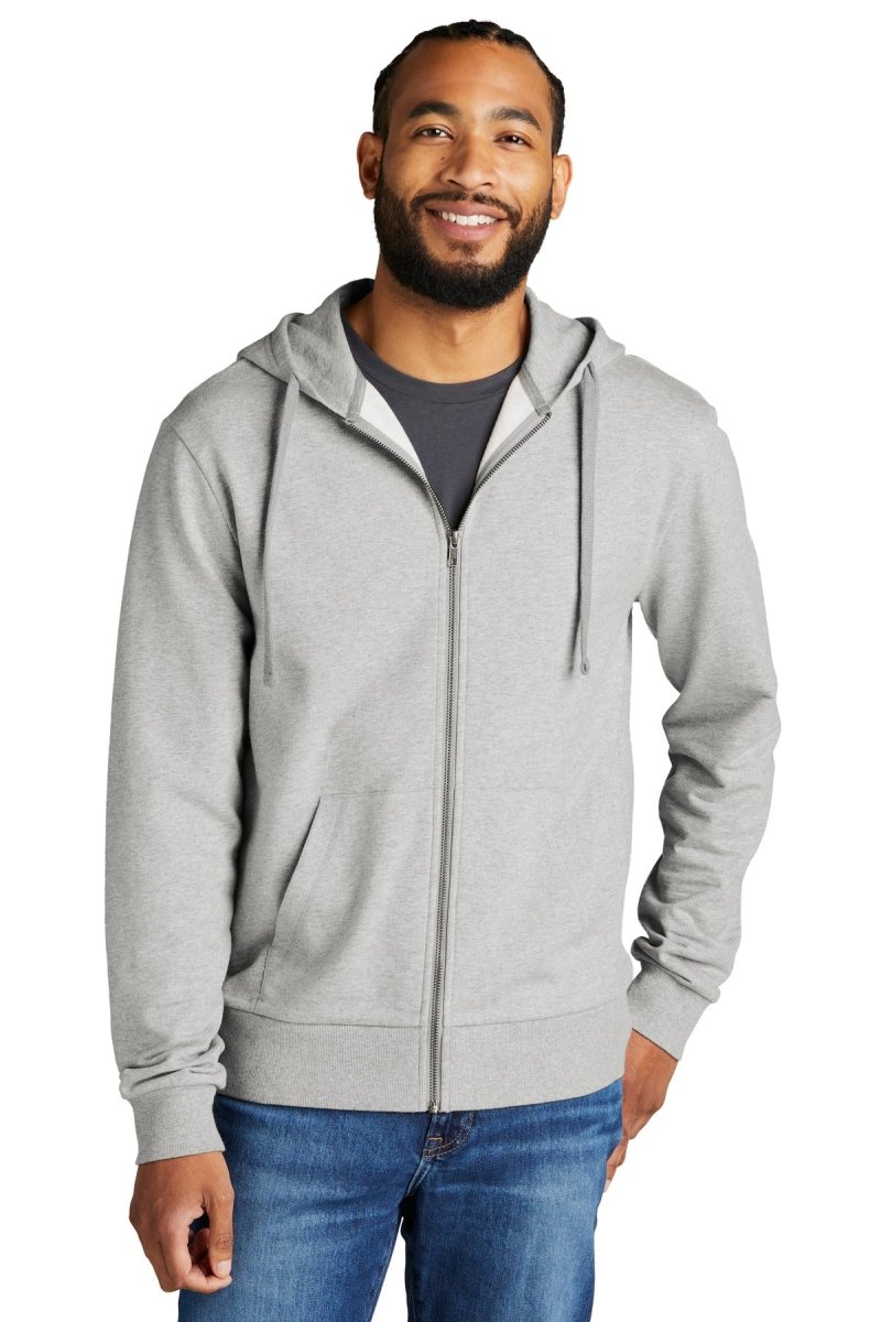 AllmadeÂ® Unisex Organic French Terry Full-Zip Hoodie AL4002 - uslegacypromotions