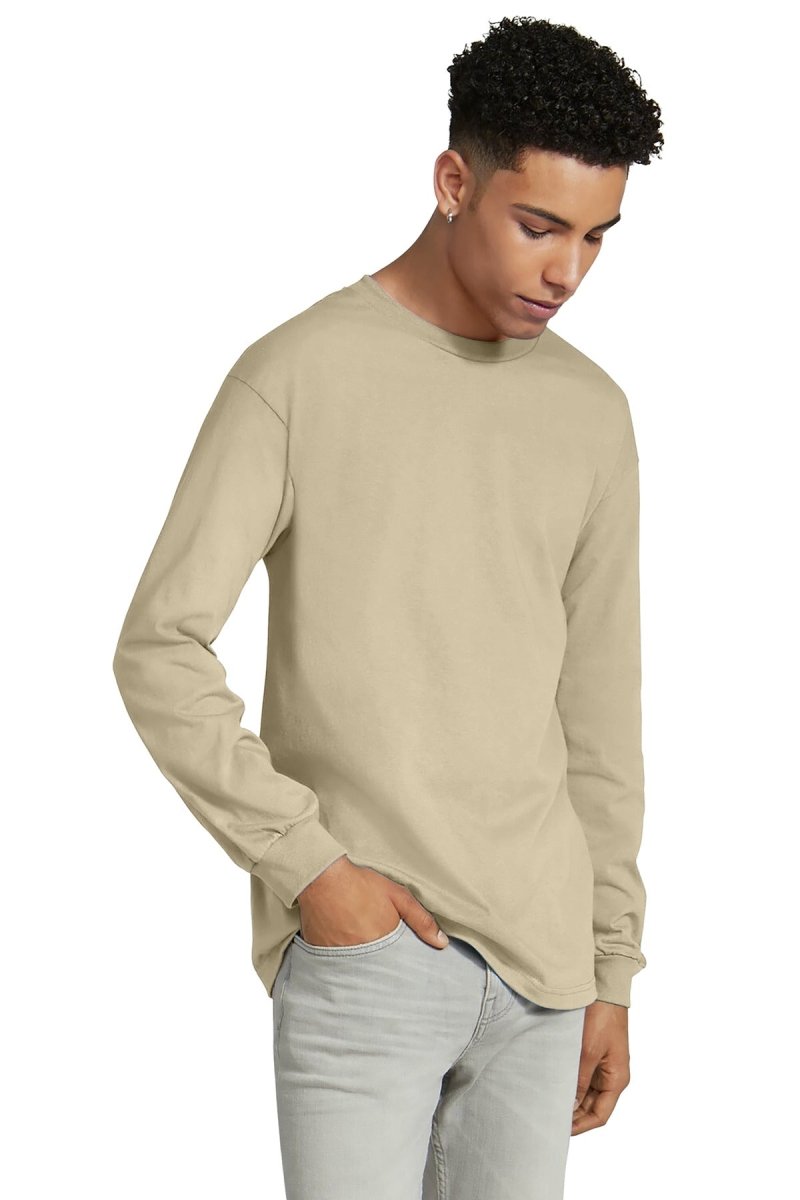 American ApparelÂ® Heavyweight Unisex Long Sleeve T-Shirt 1304W - uslegacypromotions