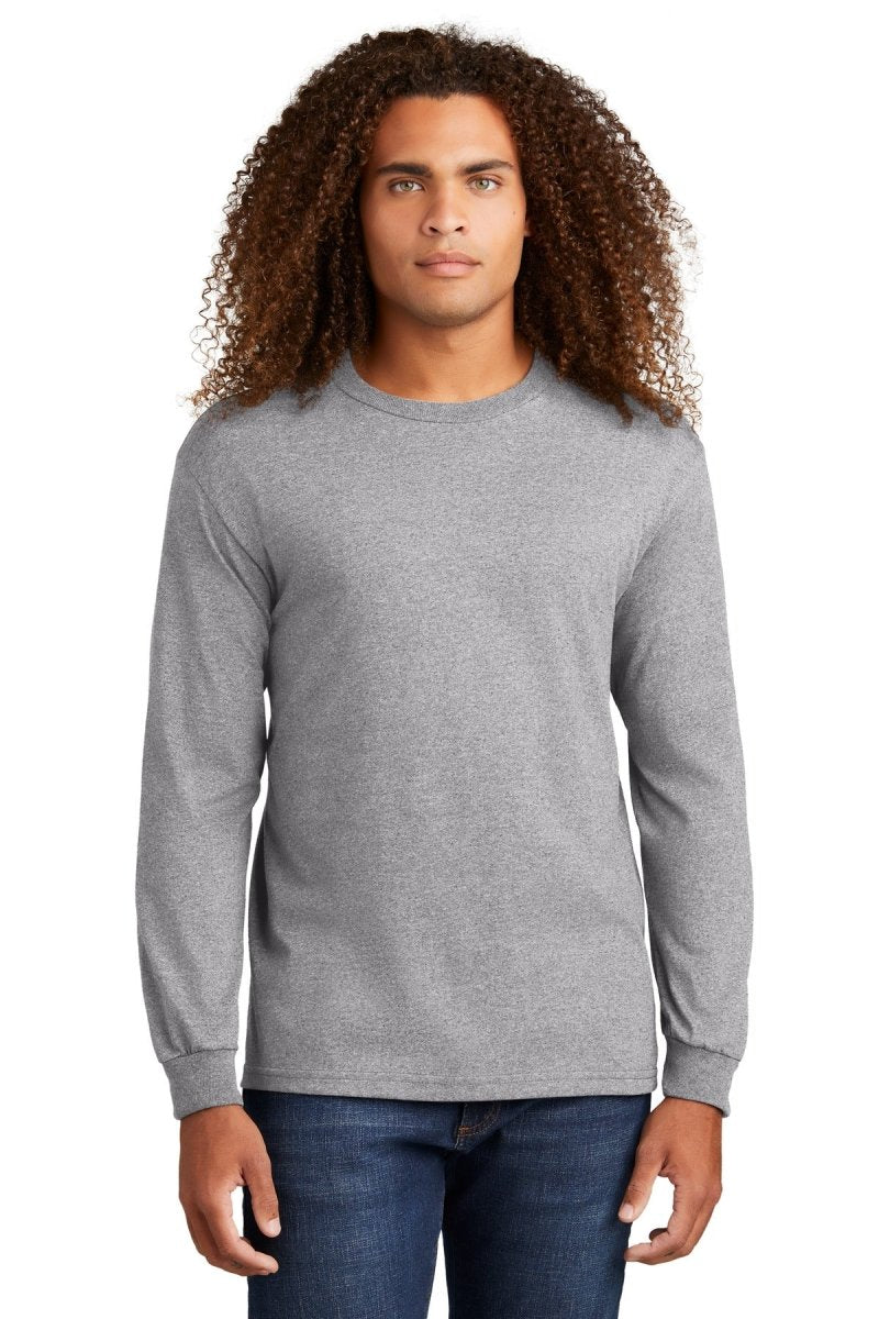 American ApparelÂ® Heavyweight Unisex Long Sleeve T-Shirt 1304W - uslegacypromotions