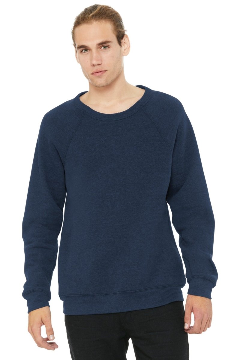 BELLA+CANVAS Â® Unisex Sponge Fleece Raglan Sweatshirt. BC3901 - uslegacypromotions