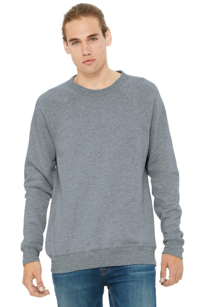 BELLA+CANVAS Â® Unisex Sponge Fleece Raglan Sweatshirt. BC3901 - uslegacypromotions