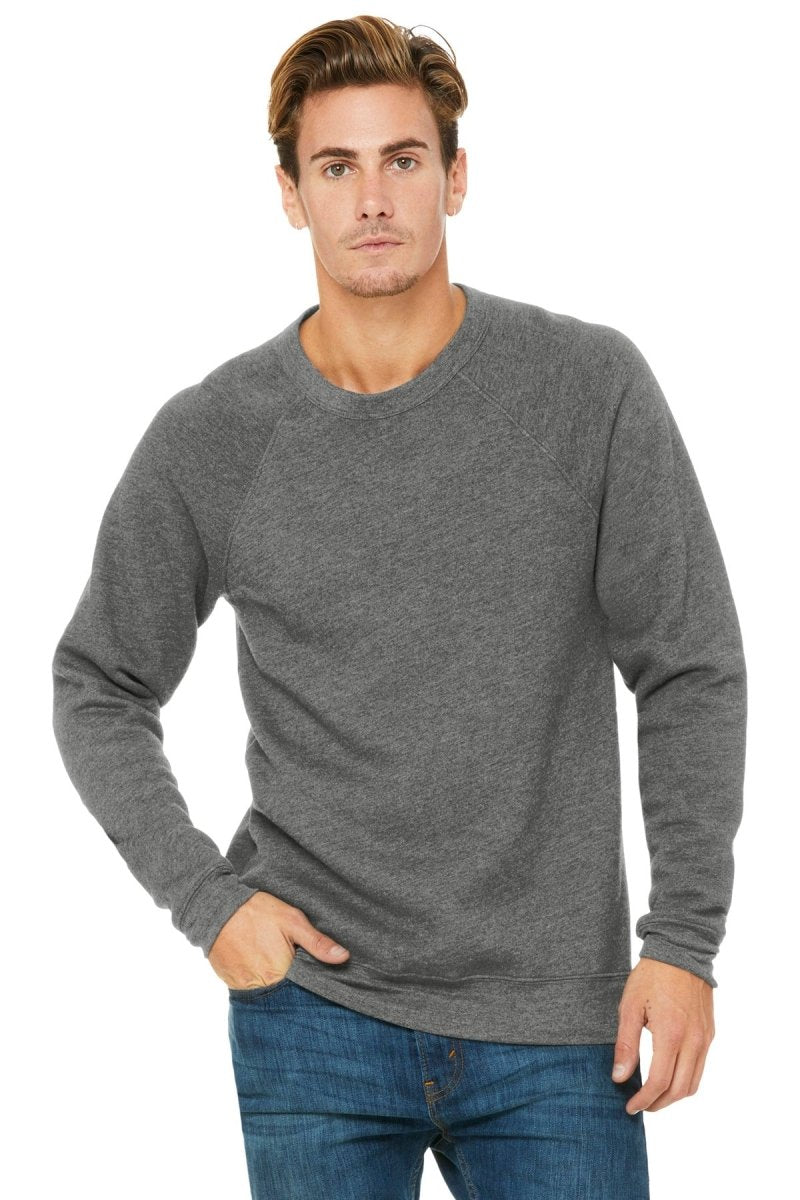 BELLA+CANVAS Â® Unisex Sponge Fleece Raglan Sweatshirt. BC3901 - uslegacypromotions