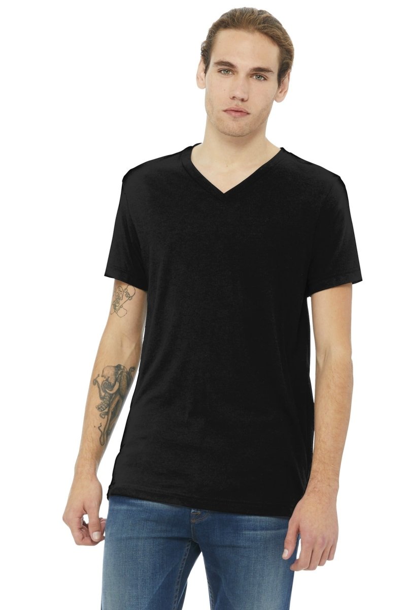 BELLA+CANVAS Â® Unisex Triblend Short Sleeve V-Neck Te. BC3415 - uslegacypromotions