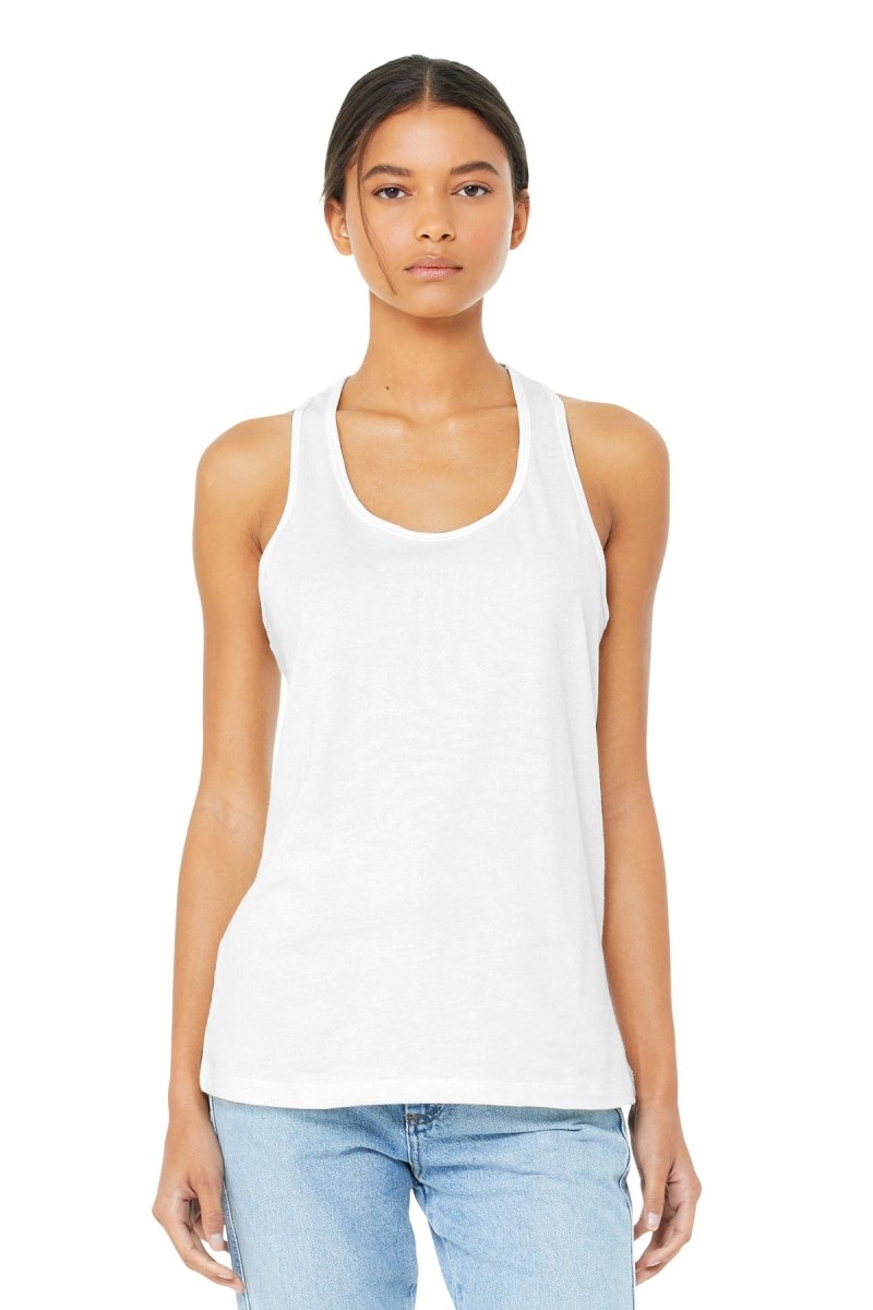 BELLA+CANVAS Â® Women's Jersey Racerback Tank. BC6008 - uslegacypromotions