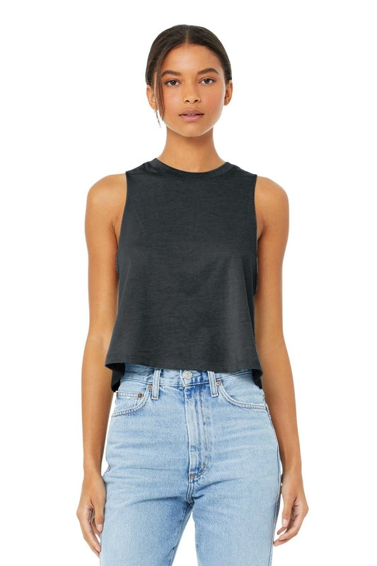 BELLA+CANVAS Â® Women's Racerback Cropped Tank. BC6682 - uslegacypromotions