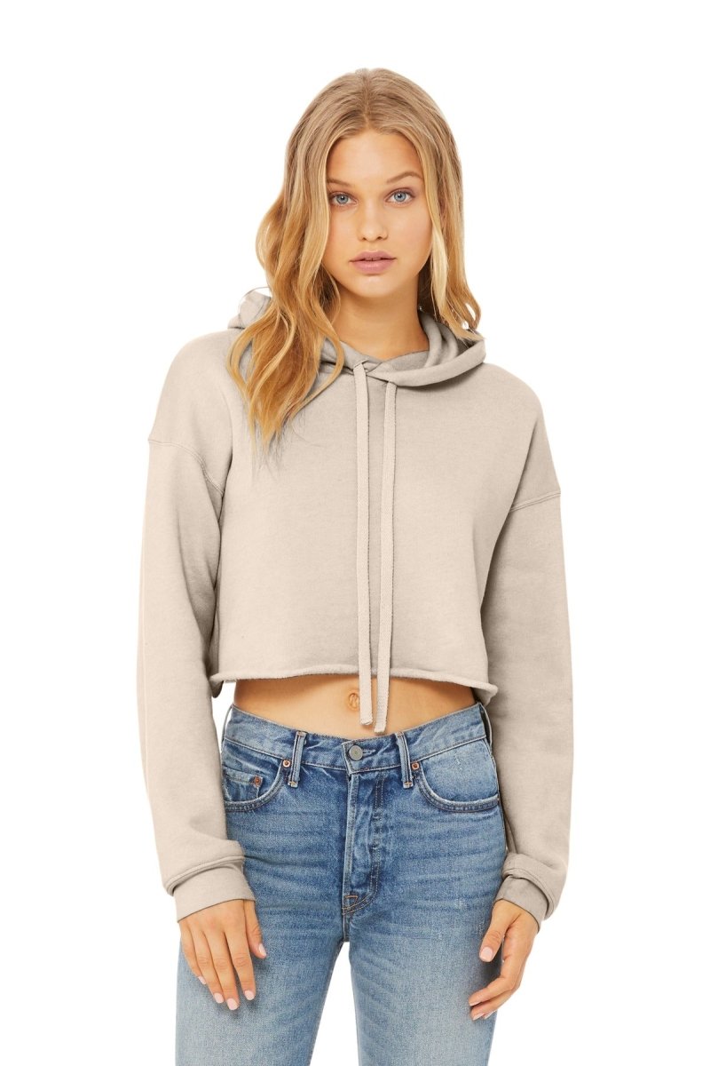 BELLA+CANVAS Â® Women's Sponge Fleece Cropped Fleece Hoodie. BC7502 - uslegacypromotions