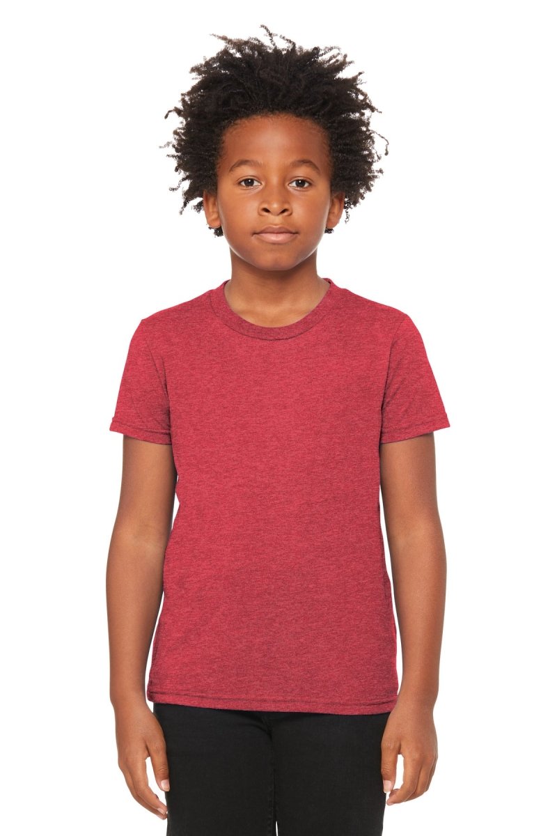 BELLA+CANVASÂ® Youth Heather CVC Tee BC3001YCVC - uslegacypromotions