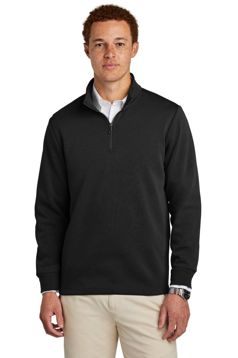 Brooks BrothersÂ® Double-Knit 1/4-Zip BB18206 - uslegacypromotions