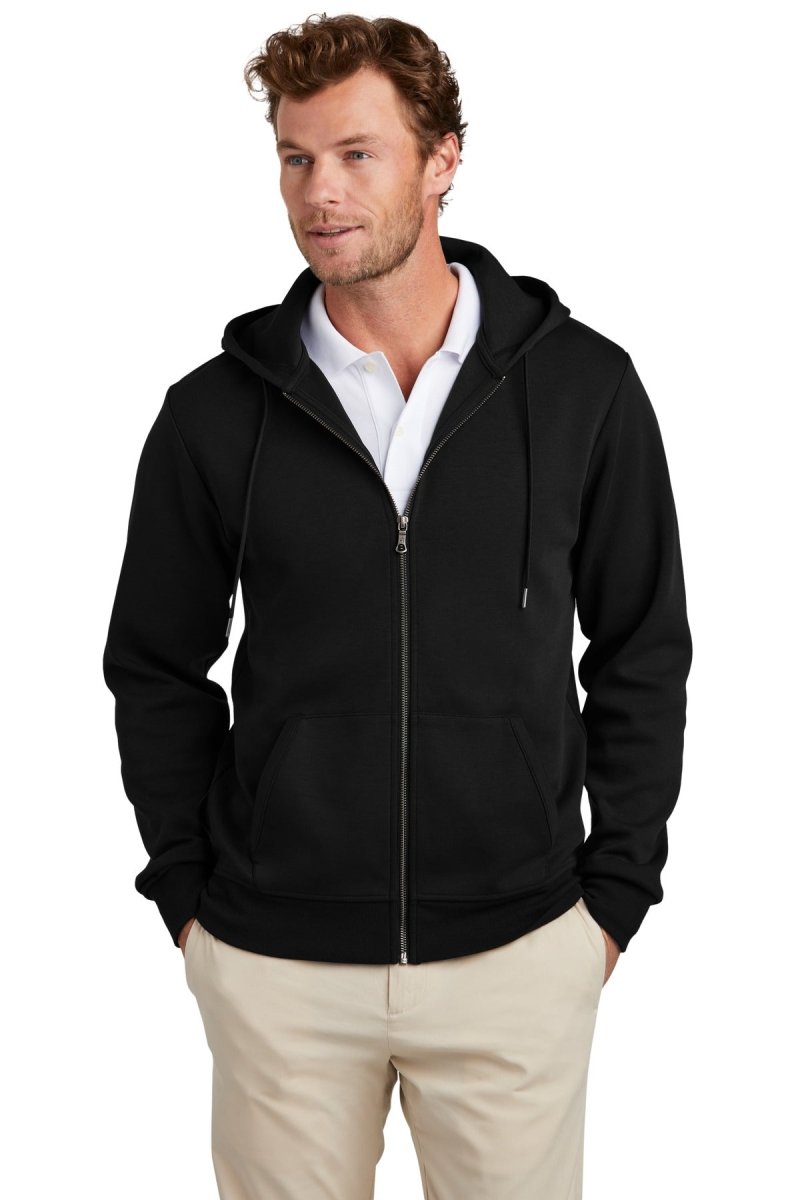 Brooks BrothersÂ® Double-Knit Full-Zip Hoodie BB18208 - uslegacypromotions