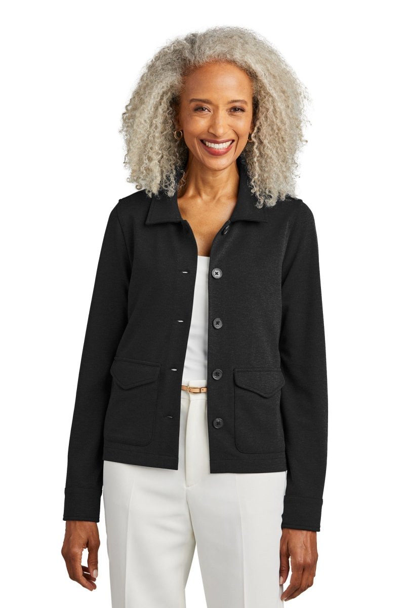 Brooks BrothersÂ® Women's Mid-Layer Stretch Button Jacket BB18205 - uslegacypromotions