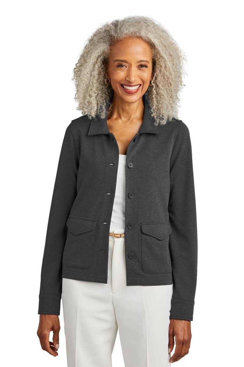Brooks BrothersÂ® Women's Mid-Layer Stretch Button Jacket BB18205 - uslegacypromotions
