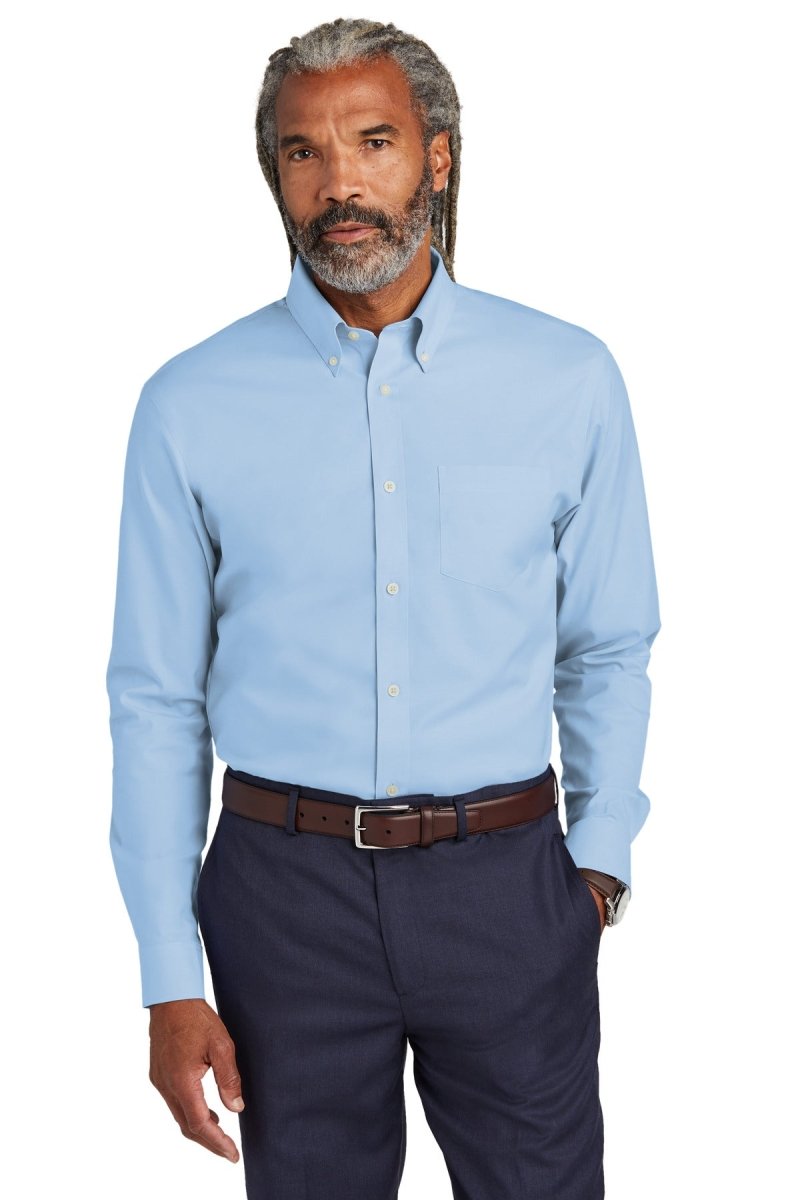 Brooks BrothersÂ® Wrinkle-Free Stretch Pinpoint Shirt BB18000 - uslegacypromotions