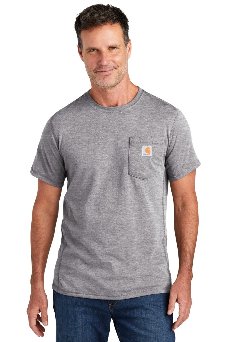 Carhartt ForceÂ® Short Sleeve Pocket T-Shirt CT104616 - uslegacypromotions