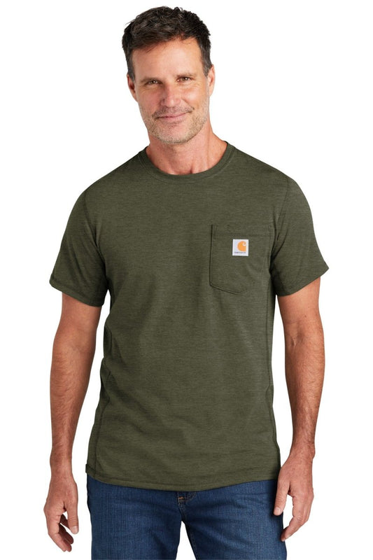 Carhartt ForceÂ® Short Sleeve Pocket T-Shirt CT104616 - uslegacypromotions