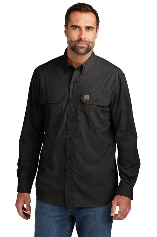 Carhartt ForceÂ® Solid Long Sleeve Shirt CT105291 - uslegacypromotions