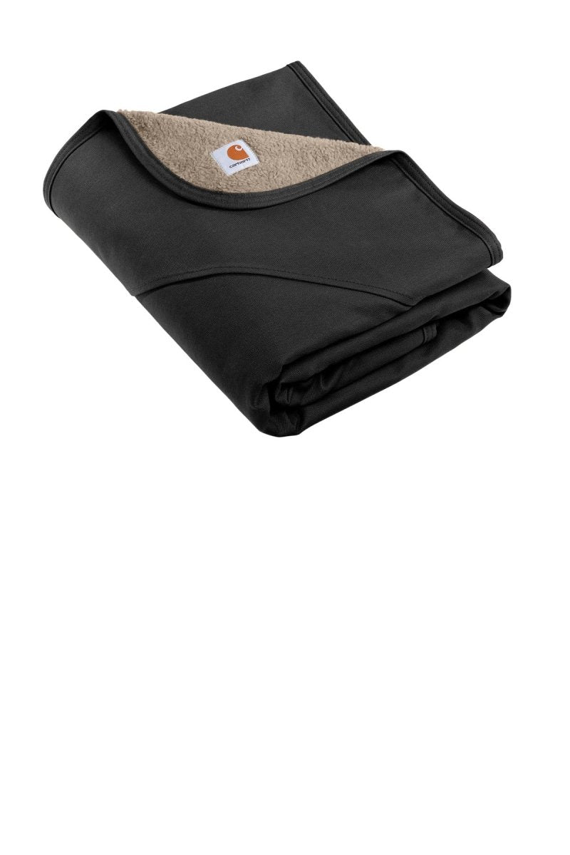 CarharttÂ® Firm Duck Sherpa-Lined Blanket CTP0000502 - uslegacypromotions