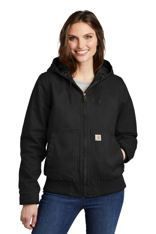 CarharttÂ® Women's Washed Duck Active Jac. CT104053 - uslegacypromotions