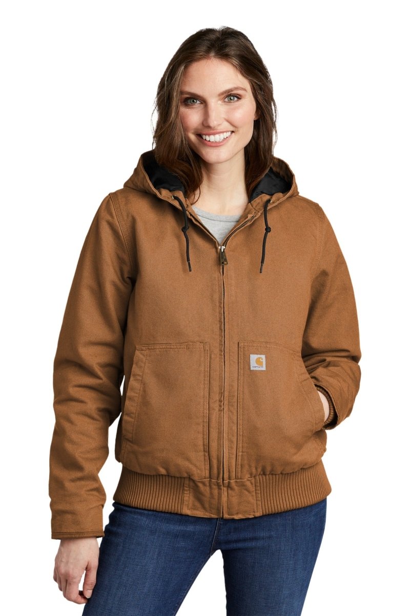 CarharttÂ® Women's Washed Duck Active Jac. CT104053 - uslegacypromotions