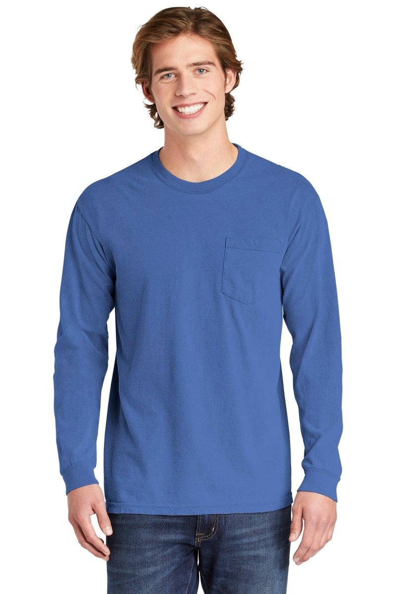 COMFORT COLORS Â® Heavyweight Ring Spun Long Sleeve Pocket Tee. 4410 - uslegacypromotions