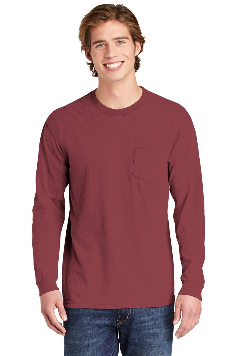 COMFORT COLORS Â® Heavyweight Ring Spun Long Sleeve Pocket Tee. 4410 - uslegacypromotions