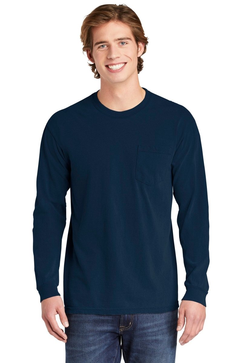 COMFORT COLORS Â® Heavyweight Ring Spun Long Sleeve Pocket Tee. 4410 - uslegacypromotions