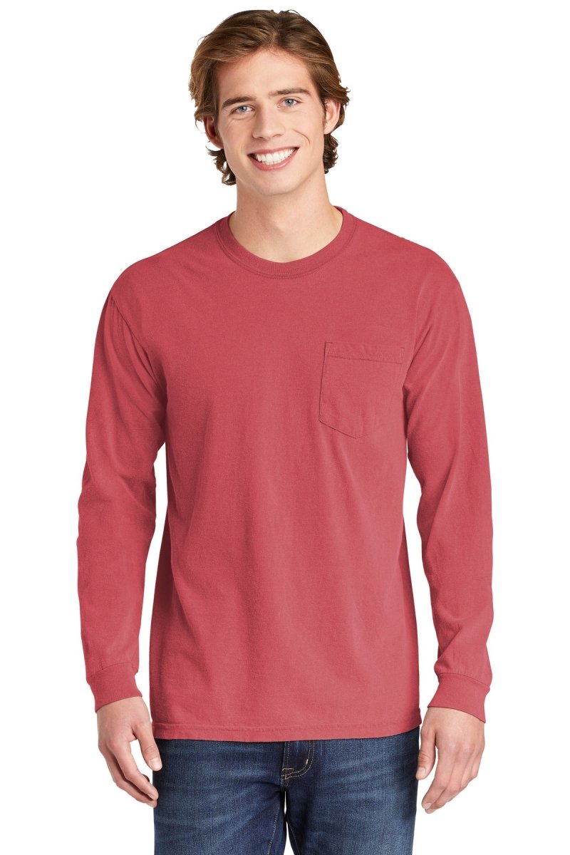 COMFORT COLORS Â® Heavyweight Ring Spun Long Sleeve Pocket Tee. 4410 - uslegacypromotions