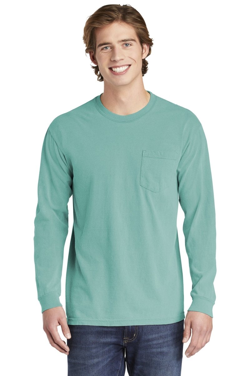 COMFORT COLORS Â® Heavyweight Ring Spun Long Sleeve Pocket Tee. 4410 - uslegacypromotions