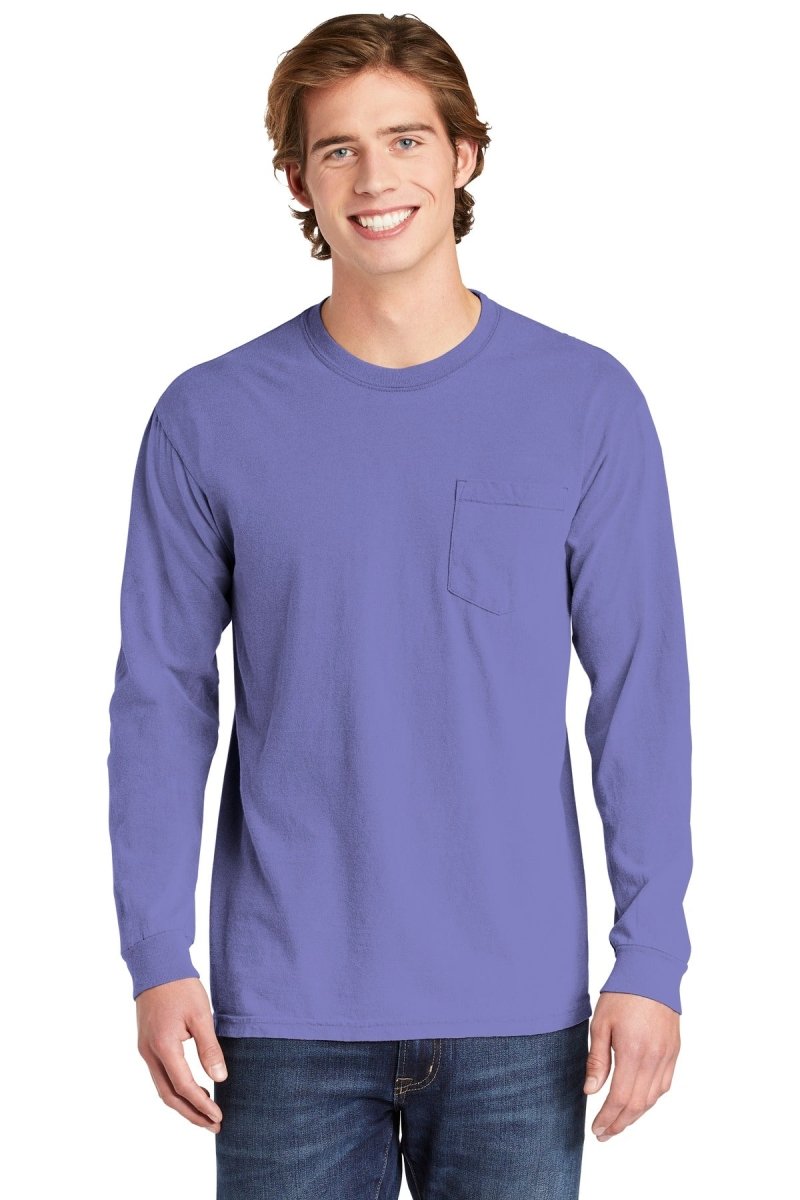 COMFORT COLORS Â® Heavyweight Ring Spun Long Sleeve Pocket Tee. 4410 - uslegacypromotions