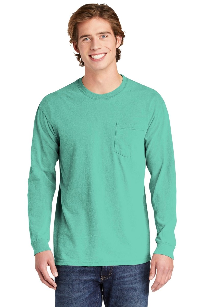 COMFORT COLORS Â® Heavyweight Ring Spun Long Sleeve Pocket Tee. 4410 - uslegacypromotions