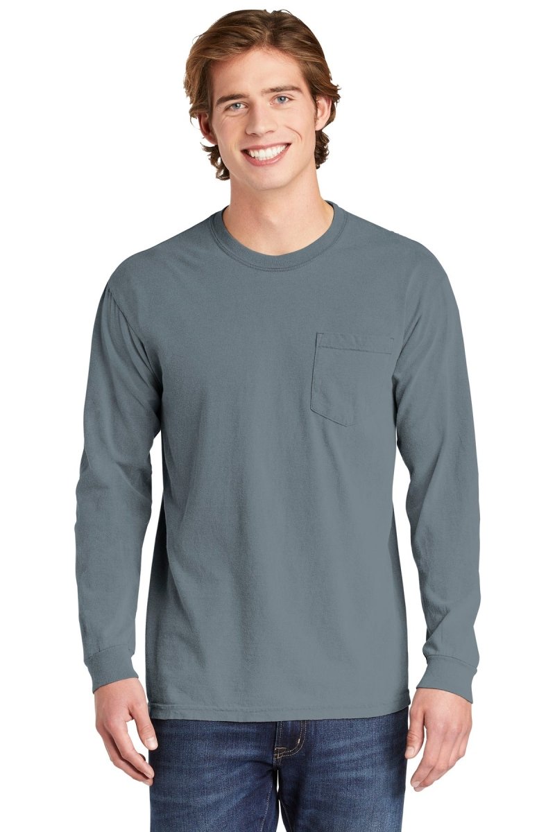 COMFORT COLORS Â® Heavyweight Ring Spun Long Sleeve Pocket Tee. 4410 - uslegacypromotions