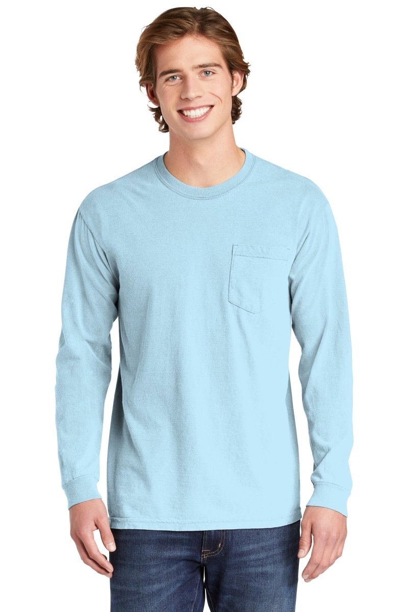 COMFORT COLORS Â® Heavyweight Ring Spun Long Sleeve Pocket Tee. 4410 - uslegacypromotions