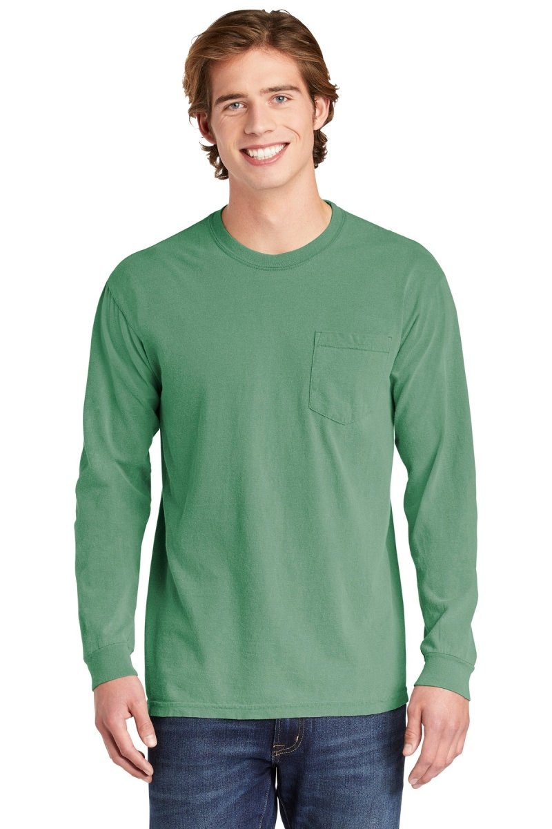 COMFORT COLORS Â® Heavyweight Ring Spun Long Sleeve Pocket Tee. 4410 - uslegacypromotions