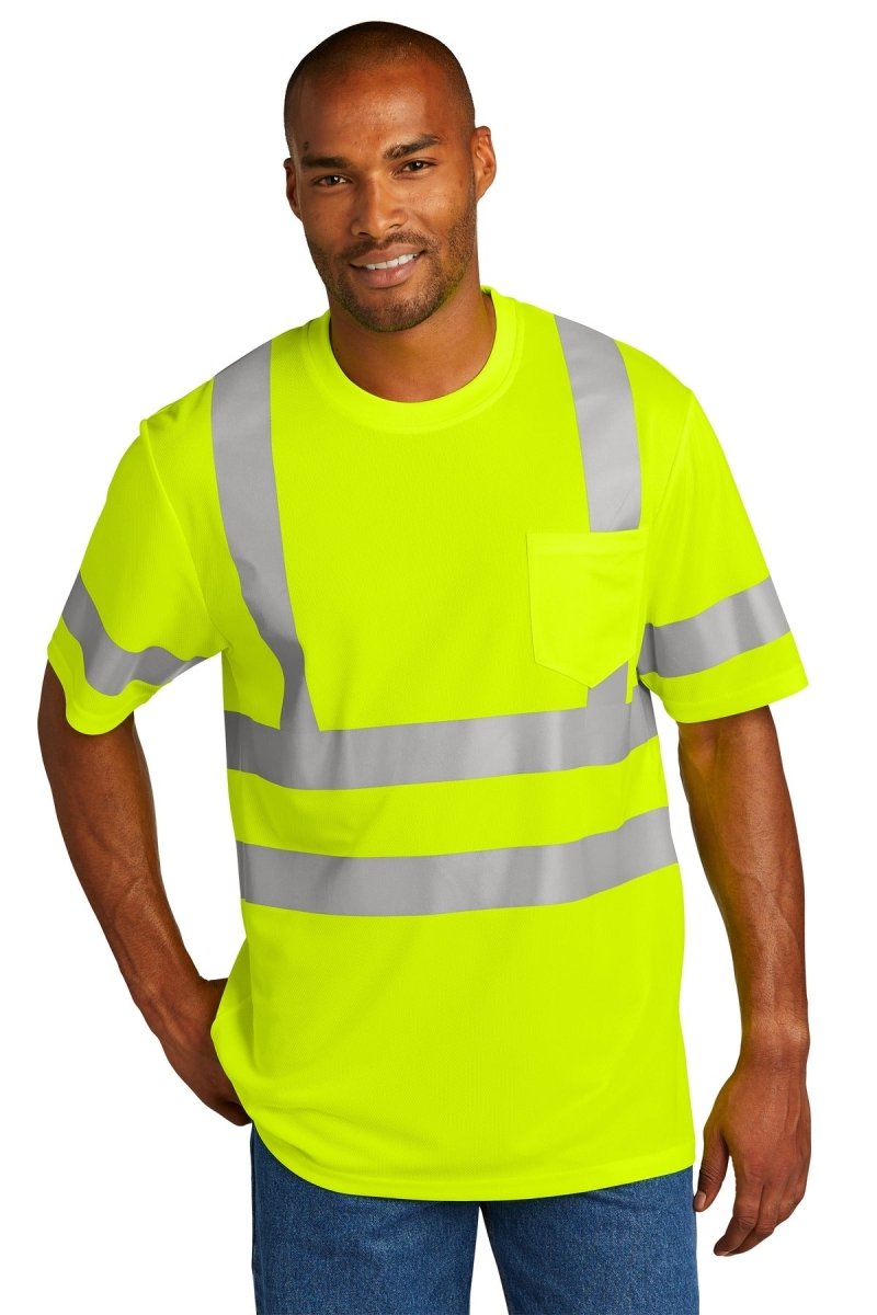 CornerStone Â® ANSI 107 Class 3 Mesh Tee. CS202 - uslegacypromotions