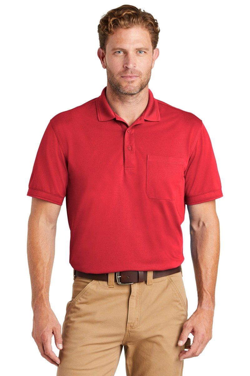 CornerStone Â® Industrial Snag-Proof Pique Pocket Polo. CS4020P - uslegacypromotions