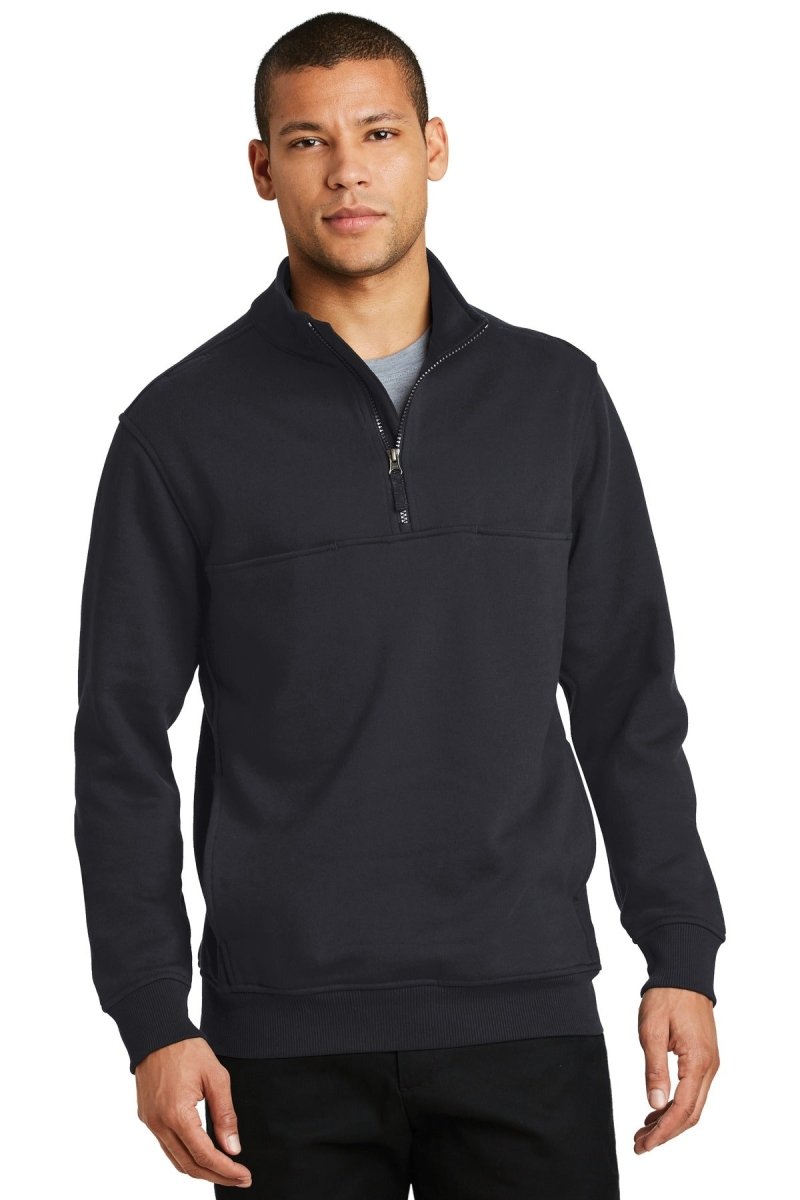 CornerStoneÂ® 1/2-Zip Job Shirt. CS626 - uslegacypromotions