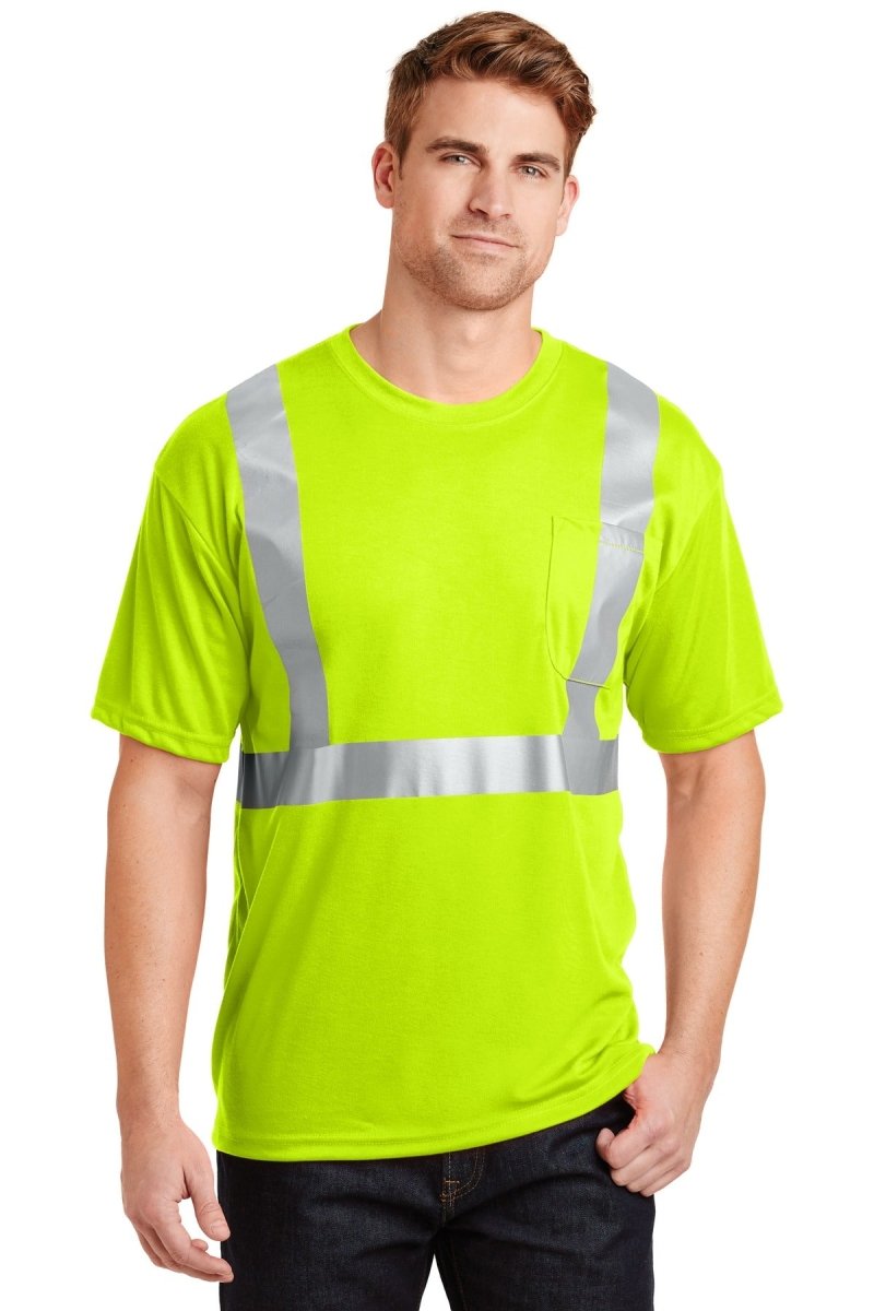 CornerStoneÂ® - ANSI 107 Class 2 Safety T-Shirt. CS401 - uslegacypromotions