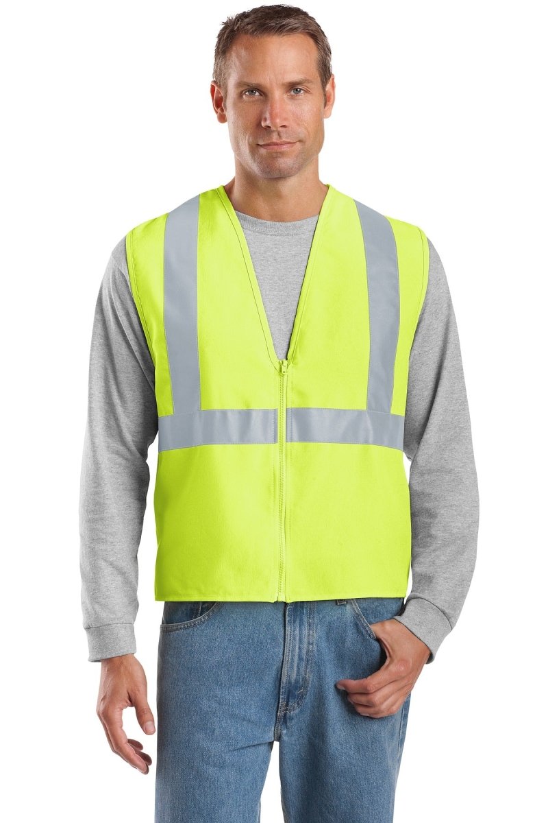 CornerStoneÂ® - ANSI 107 Class 2 Safety Vest. CSV400 - uslegacypromotions