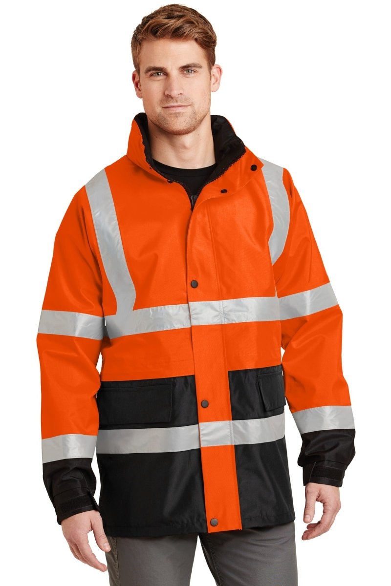 CornerStoneÂ® - ANSI 107 Class 3 Waterproof Parka. CSJ24 - uslegacypromotions