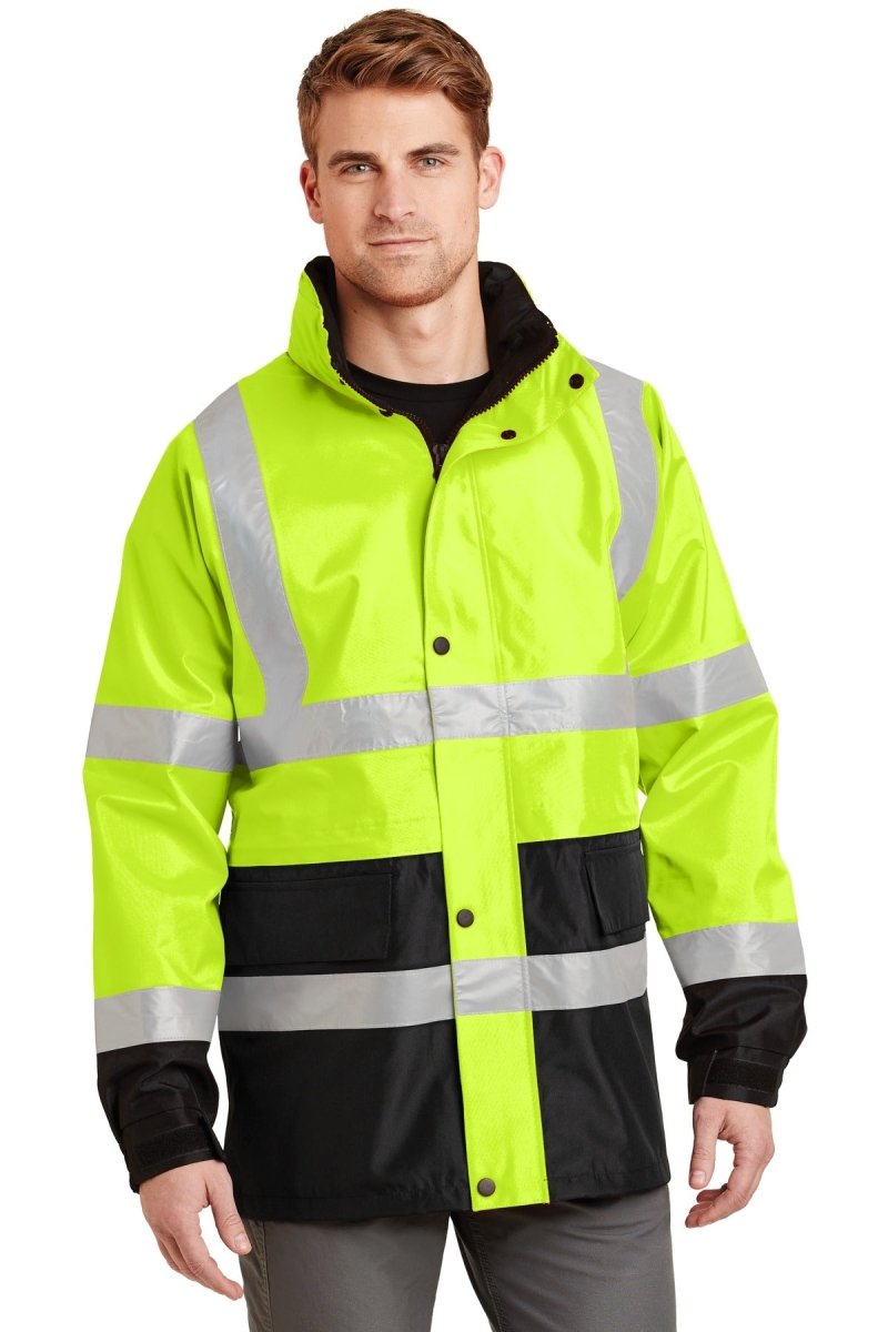 CornerStoneÂ® - ANSI 107 Class 3 Waterproof Parka. CSJ24 - uslegacypromotions